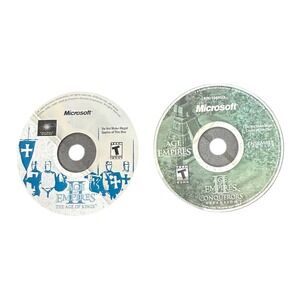 Age of Empires II Age of Kings & Conquerors Expansion PC CD ROM Disc Microsoft